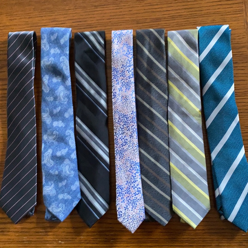 Bundle of men’s ties